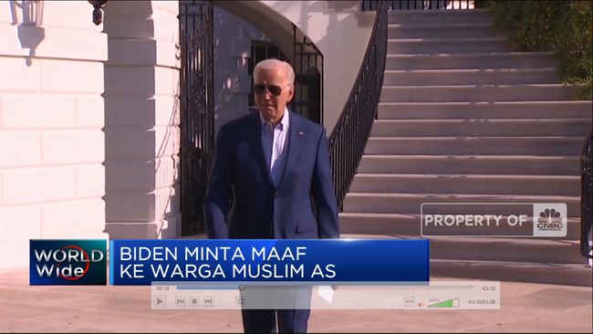 Biden Meminta Maaf kepada Komunitas Muslim di Amerika Serikat