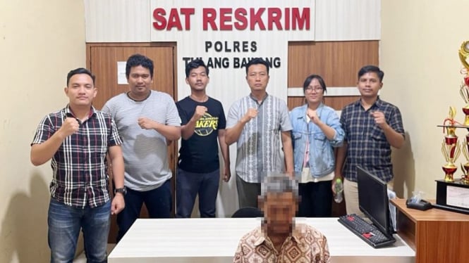 Polisi Menangkap Kakek yang Cabuli Anak Tetangga di Lampung