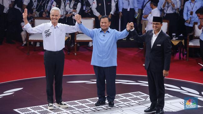 Pertarungan Anies, Prabowo, dan Ganjar