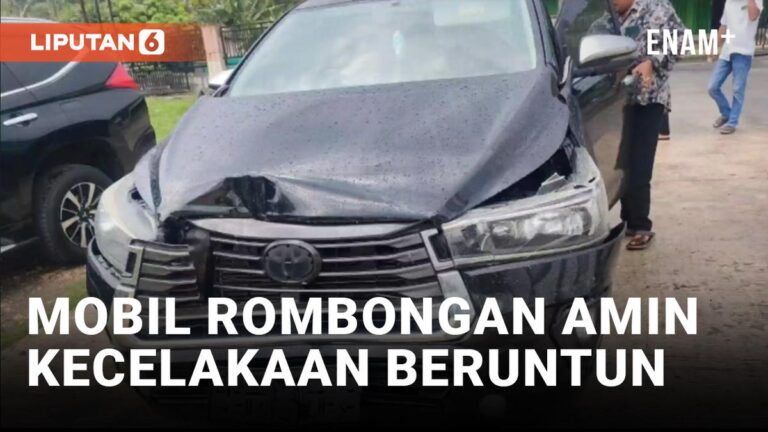 Kronologi Kecelakaan Beruntun Rombongan Mobil Anies-Cak Imin di Sumenep