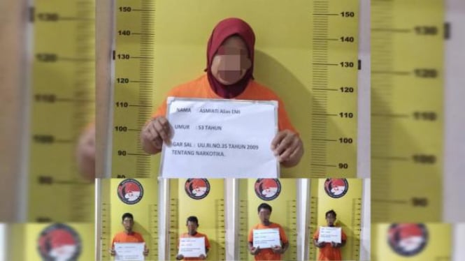 Polres Labusel Mengungkap Jaringan Narkoba yang Dipimpin oleh Wanita Paruh Baya