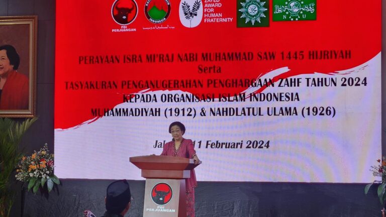 Kisah Megawati di Balik Penerimaan Anugerah Zayed dari NU dan Muhammadiyah