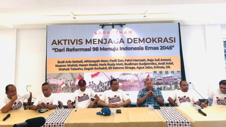 Walaupun Memilih Pilpres Berbeda, Aktivis 98 Tetap Memelihara Demokrasi