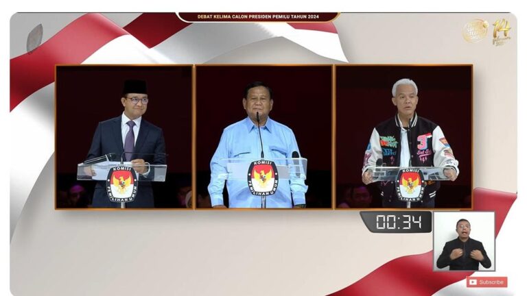 Debat Terakhir Calon Presiden 2024: Kurang Memuaskan, Menunjukkan Semangat Politik Rekonsiliasi