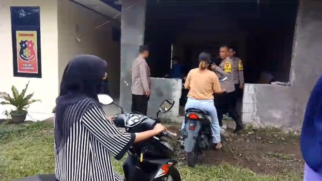 Polsek Tamansari Bogor Memberikan Penitipan Kendaraan Gratis untuk Mencegah Curanmor Saat Mudik