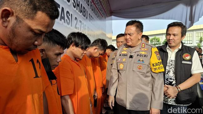 Kapolda Riau Mengungkap Peredaran 107 Kg Sabu, Mengusut Kampung Narkoba