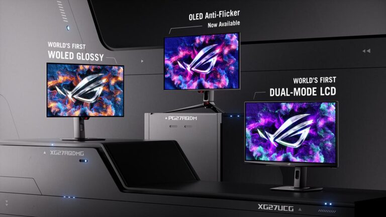 ASUS ROG Mengeluarkan Dua Produk Terbaru: Monitor Gaming OLED dan Dual-Mode Pertama di Dunia!