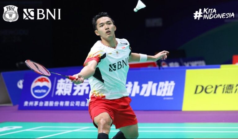 Jonatan Christie Merasa Tegang Saat Tim Bulutangkis Indonesia Bertanding dengan India di Piala Thomas 2024: Okezone Sports