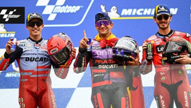 Fransesco Bagnaia Mengaku Tersalip oleh Jorge Martin dan Marc Marquez di Lap Akhir MotoGP Prancis 2024: Ungkapan dari Okezone Sports