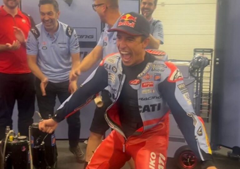 Reaksi Marc Marquez saat Mencapai Podium setelah Memulai dari Posisi ke-14 di Sprint Race MotoGP Catalunya 2024: Tidak Terduga seperti di Le Mans!