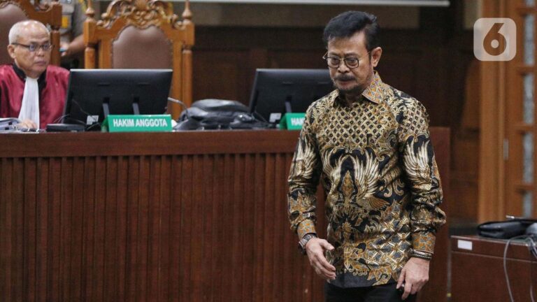 SYL Harus Bayar Uang Pengganti Rp 44 Miliar dan 30 Ribu USD Selain Mendekam 12 Tahun di Penjara