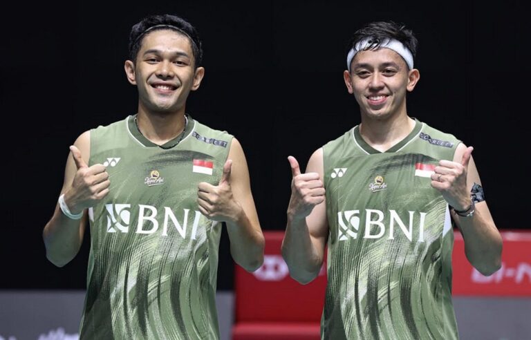 Persiapan Fajar Alfian Rian Ardianto menghadapi Lawan Jagoan Denmark di Semifinal Singapore Open 2024 : Okezone Sports