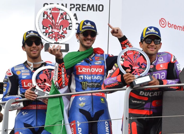 Pesona Jorge Martin di Tikungan Terakhir MotoGP Italia 2024, Enea Bastianini Menjadi Pelopor Pembantu Francesco Bagnaia Mendekati The Martinator di Klasemen!