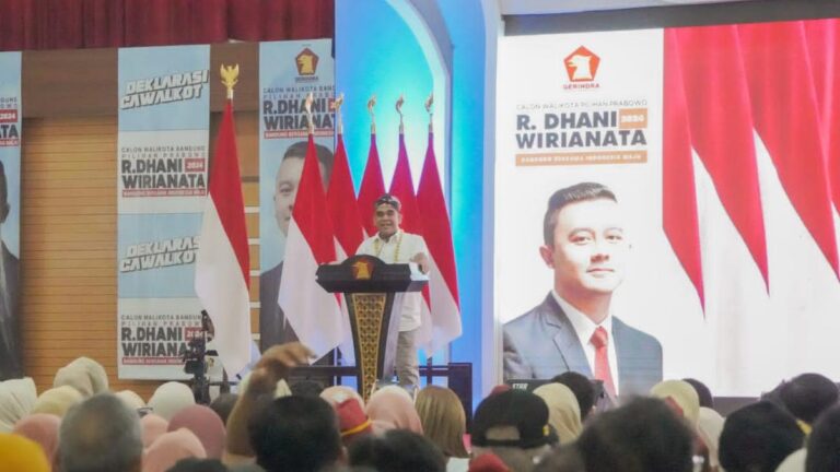 Gerindra mendeklarasikan bekas sesepri Prabowo sebagai calon Wali Kota Bandung