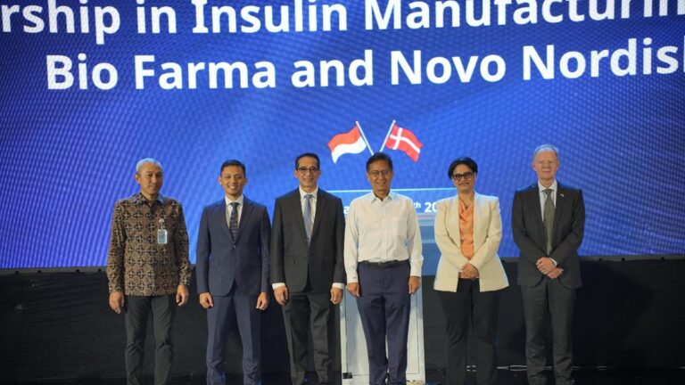 Novo Nordisk, Perusahaan Asal Denmark, Berkolaborasi dengan Bio Farma untuk Memproduksi Obat Diabetes di Indonesia