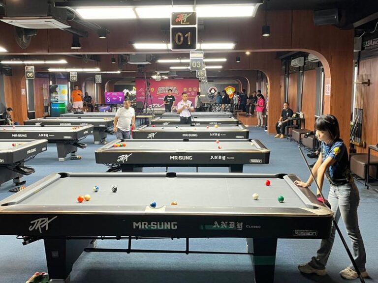 Pertandingan Sengit pada Babak 32 Besar Kejuaraan Turnamen 10-Ball 2024 di Hari Ketiga: Okezone Sports