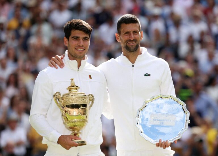 Carlos Alcaraz Juara Wimbledon 2024 setelah Mengalahkan Novak Djokovic