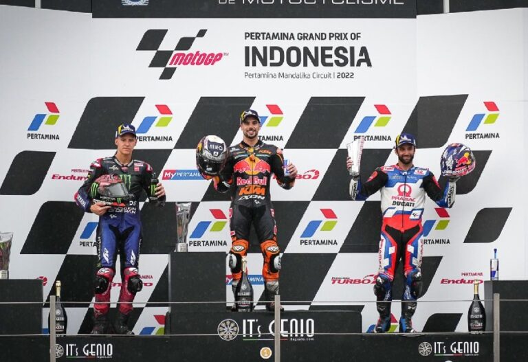 Miguel Oliveira, Pembalap yang Menikahi Adiknya, Pernah Menjadi Juara MotoGP di Mandalika 2022 menurut Okezone Sports