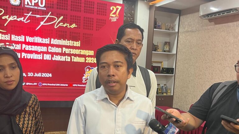 KPU DKI: Tidak Ada yang Janggal pada Verifikasi Dharma Pongrekun-Kun Wardana