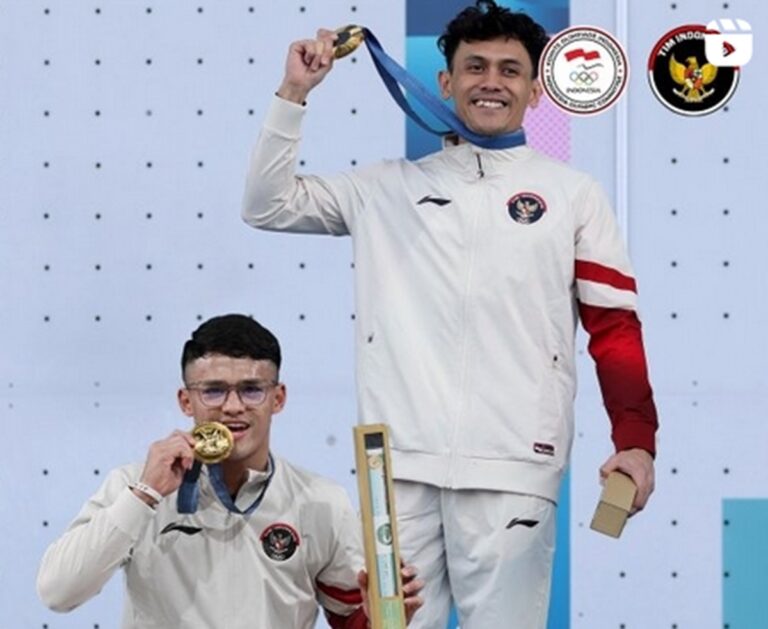 Netizen Indonesia Menyebut Veddriq Leonardo dan Rizki Juniansyah Sebagai Spiderman dan Hulk Setelah Memenangkan Medali Emas di Olimpiade Paris 2024 : Okezone Sports