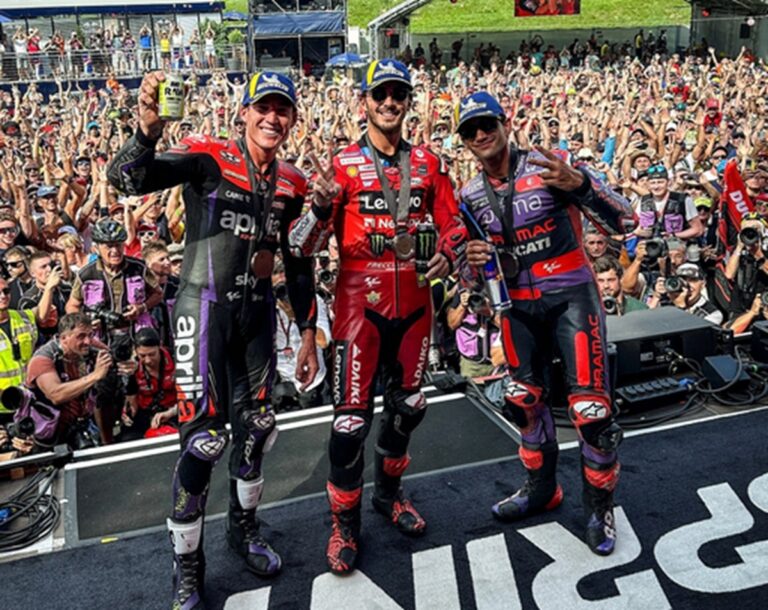 Hasil Sprint Race MotoGP Austria 2024: Francesco Bagnaia Geser Jorge Martin, Marc Marquez Tercecer! : Okezone Sports