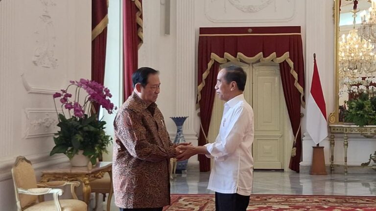 Pertemuan di Istana Antara Jokowi dan SBY, Bersepakat Mendukung Pemerintahan Prabowo