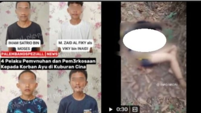 Netizen Murka karena Tiga Pelaku Pemerkosaan Siswi SMP di Palembang Tidak Ditahan karena Alasan Usia Muda