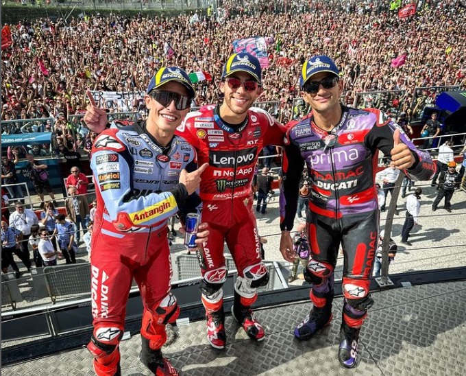 Setelah MotoGP Emilia Romagna 2024, Marc Marquez Mengakui Jorge Martin Memiliki Peluang Besar untuk Menjadi Juara Dunia:Okezone Sports