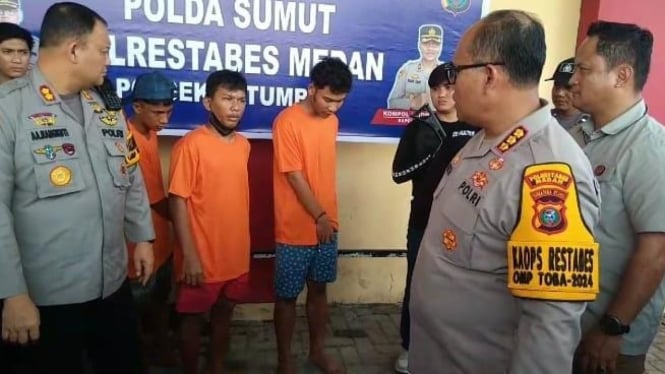 Polisi Membeberkan Aksi Geng Motor Setan Malam Berdarah di Medan Yang Telah Diringkus