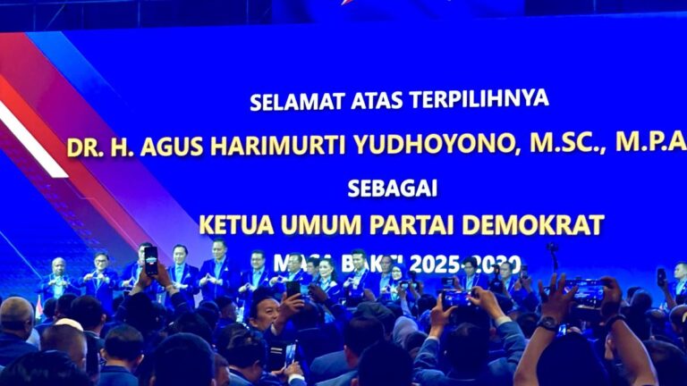 Keputusan Kongres Demokrat: AHY Kembali Jadi Ketum