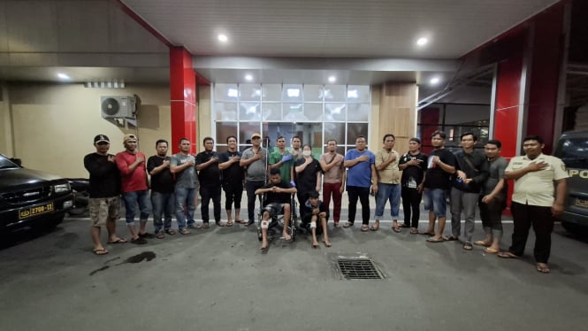 4 Begal Sadis Diamankan Polisi Medan, 2 Tersangka Ditembak