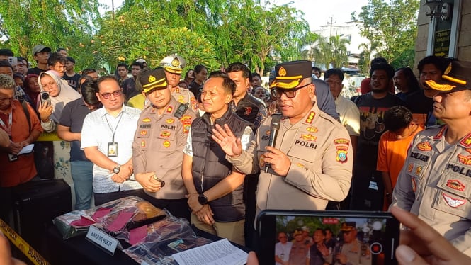 Dua Pelaku Pengirim Mayat Bayi Pakai Driver Ojol Medan