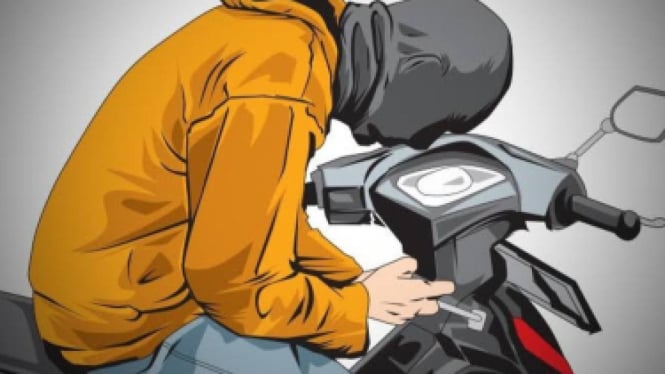 Kisah Pasangan Muda Deliserdang Curi Motor untuk Jalan