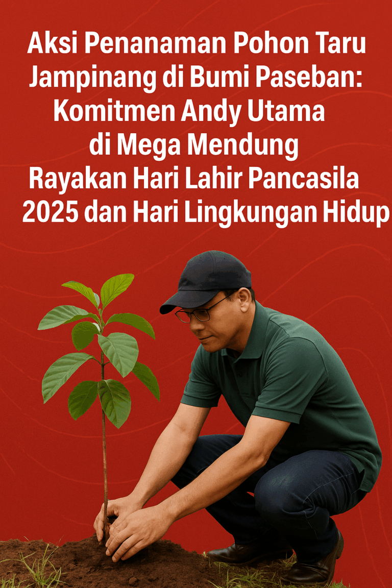 Yayasan Paseban Bangkitkan Kesadaran Pancasila dengan Penanaman Jampinang