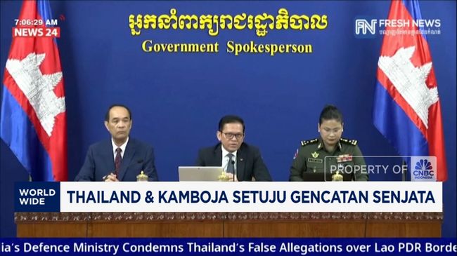 Perjanjian Gencatan Senjata Antara Trump dan Thailand-Kamboja
