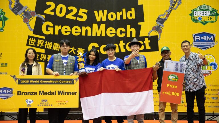 Siswa SMAK 4 Penabur: Raih Perunggu di The World GreenMech Robotics Competition 2025