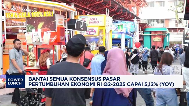 Ekonomi RI Q2-2025 Tumbuh 5,12%: Analisis Konsensus Terkini
