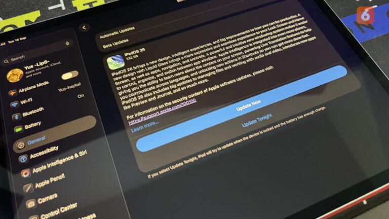 Update iPadOS 26: Pilih iPad yang Mendapat Update!