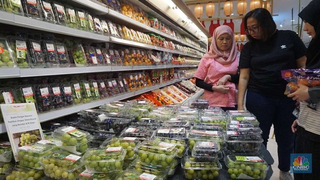 Diskon Anggur Muscatz & Red Globe di Transmart, Harga Terjangkau!